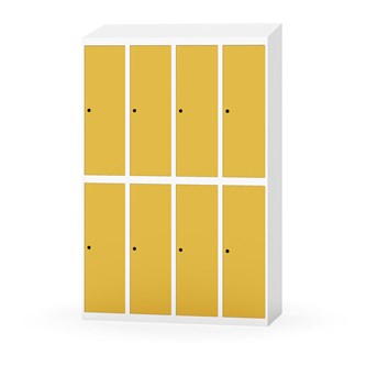 Garderobeskap Novis skrått tak 2:4 B120