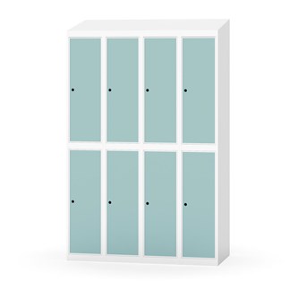 Garderobeskap Novis skrått tak 2:4 B120