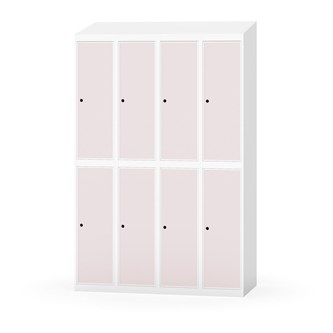 Garderobeskap Novis skrått tak 2:4 B120