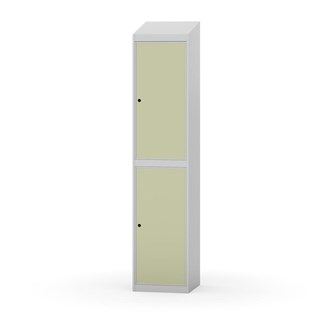 Garderobeskap Novis skrått tak 2:1 B40