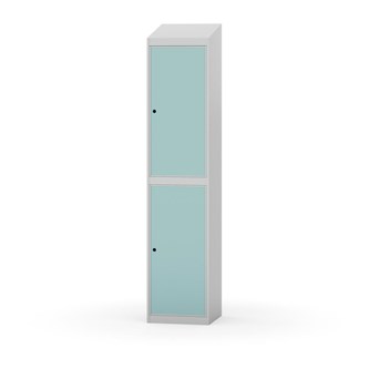 Garderobeskap Novis skrått tak 2:1 B40