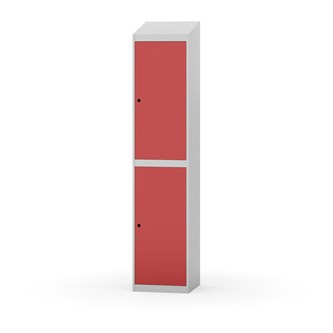 Garderobeskap Novis skrått tak 2:1 B40