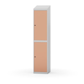 Garderobeskap Novis skrått tak 2:1 B40
