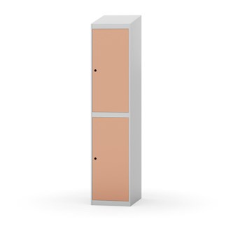 Garderobeskap Novis skrått tak 2:1 B40