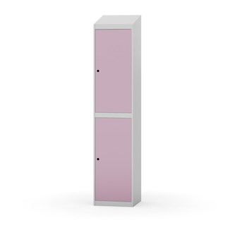 Garderobeskap Novis skrått tak 2:1 B40