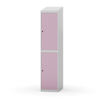 Garderobeskap Novis skrått tak 2:1 B40