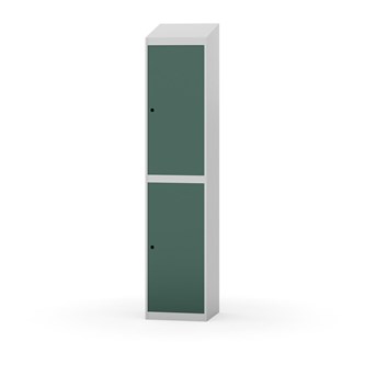 Garderobeskap Novis skrått tak 2:1 B40