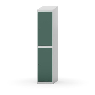 Garderobeskap Novis skrått tak 2:1 B40