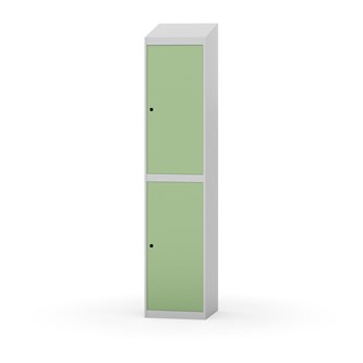 Garderobeskap Novis skrått tak 2:1 B40