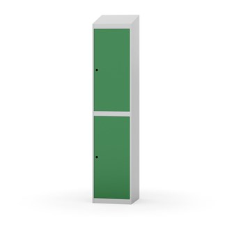 Garderobeskap Novis skrått tak 2:1 B40