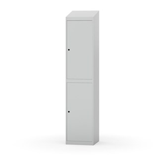 Garderobeskap Novis skrått tak 2:1 B40