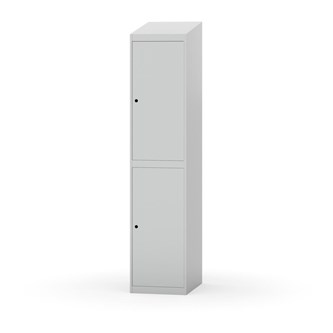 Garderobeskap Novis skrått tak 2:1 B40