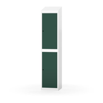 Garderobeskap Novis skrått tak 2:1 B40