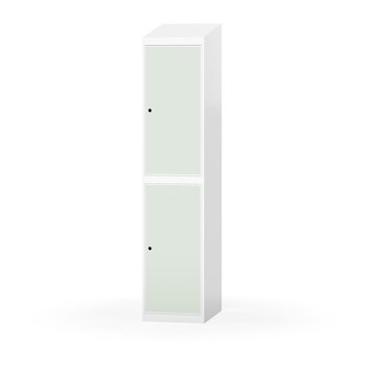 Garderobeskap Novis skrått tak 2:1 B40