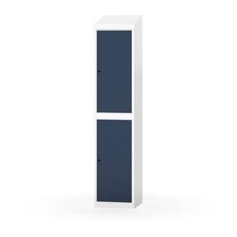 Garderobeskap Novis skrått tak 2:1 B40