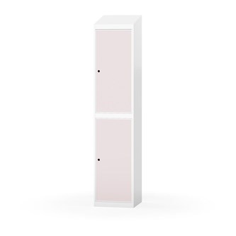 Garderobeskap Novis skrått tak 2:1 B40