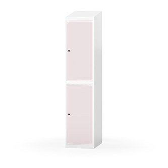 Garderobeskap Novis skrått tak 2:1 B40