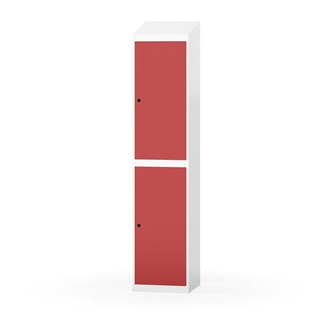 Garderobeskap Novis skrått tak 2:1 B40