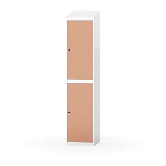 Garderobeskap Novis skrått tak 2:1 B40