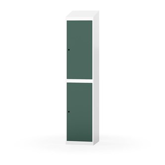 Garderobeskap Novis skrått tak 2:1 B40