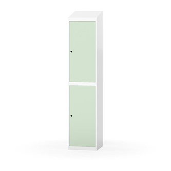 Garderobeskap Novis skrått tak 2:1 B40