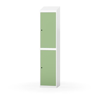 Garderobeskap Novis skrått tak 2:1 B40