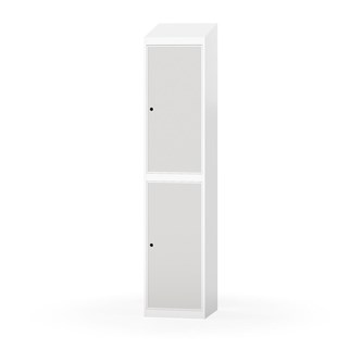 Garderobeskap Novis skrått tak 2:1 B40