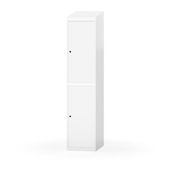 Garderobeskap Novis skrått tak 2:1 B40