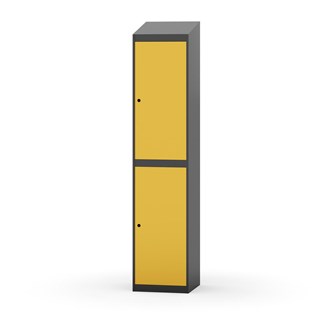 Garderobeskap Novis skrått tak 2:1 B40