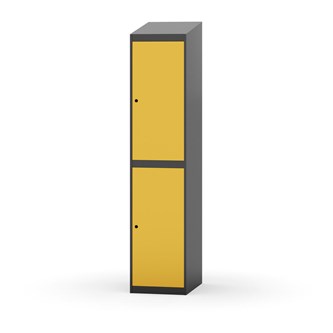 Garderobeskap Novis skrått tak 2:1 B40