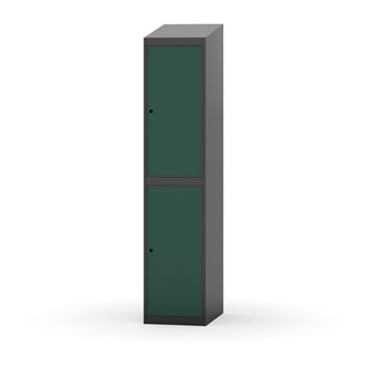 Garderobeskap Novis skrått tak 2:1 B40