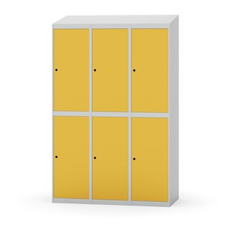 Garderobeskap Novis skrått tak 2:3 B120