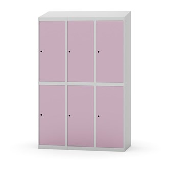 Garderobeskap Novis skrått tak 2:3 B120