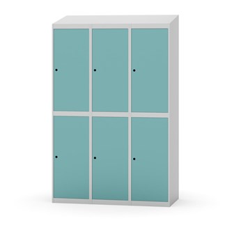 Garderobeskap Novis skrått tak 2:3 B120