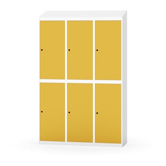 Garderobeskap Novis skrått tak 2:3 B120