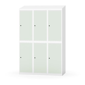 Garderobeskap Novis skrått tak 2:3 B120