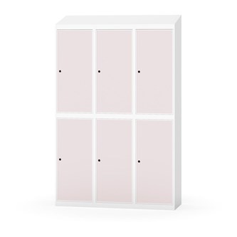 Garderobeskap Novis skrått tak 2:3 B120