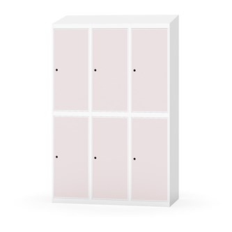 Garderobeskap Novis skrått tak 2:3 B120