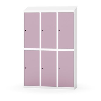 Garderobeskap Novis skrått tak 2:3 B120