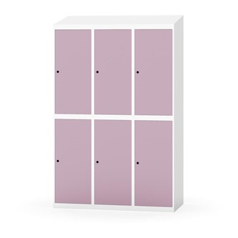 Garderobeskap Novis skrått tak 2:3 B120