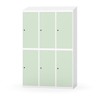 Garderobeskap Novis skrått tak 2:3 B120