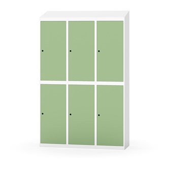 Garderobeskap Novis skrått tak 2:3 B120