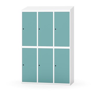 Garderobeskap Novis skrått tak 2:3 B120