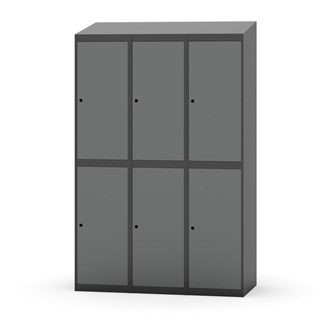 Garderobeskap Novis skrått tak 2:3 B120