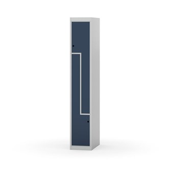 Garderobeskap Novis Z flatt tak 2 rom B30