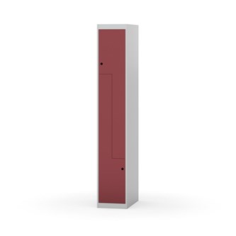 Garderobeskap Novis Z flatt tak 2 rom B30