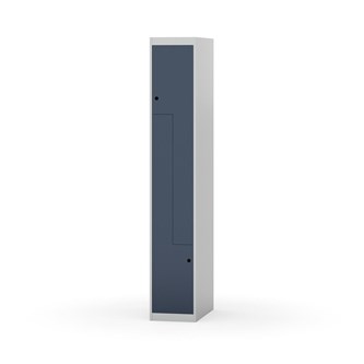 Garderobeskap Novis Z flatt tak 2 rom B30