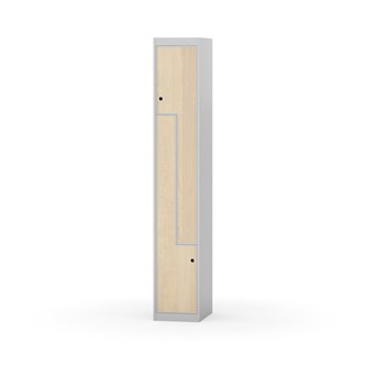 Garderobeskap Novis Z flatt tak 2 rom B30