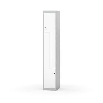Garderobeskap Novis Z flatt tak 2 rom B30