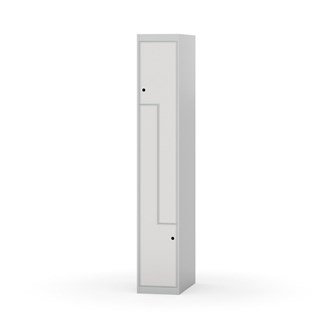 Garderobeskap Novis Z flatt tak 2 rom B30